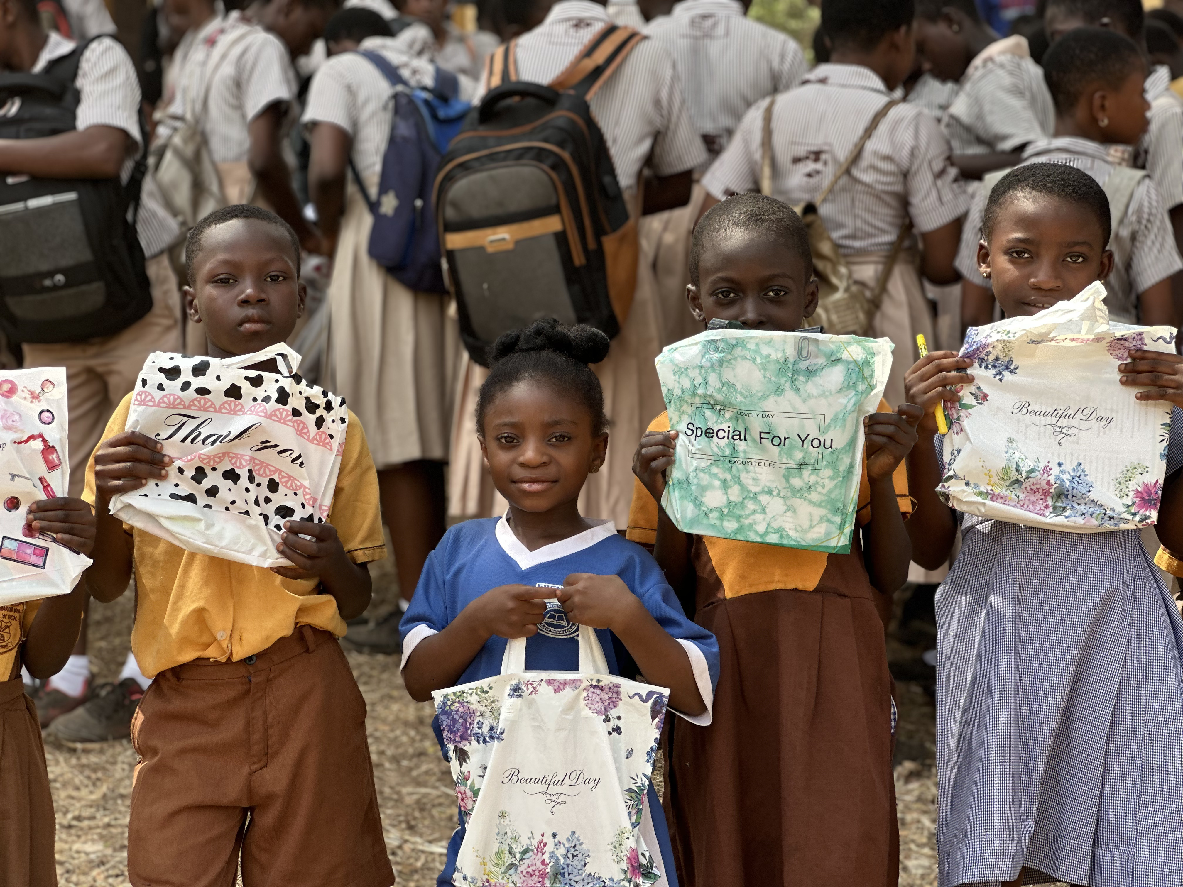 Donors and volunteers making a difference in Ghana