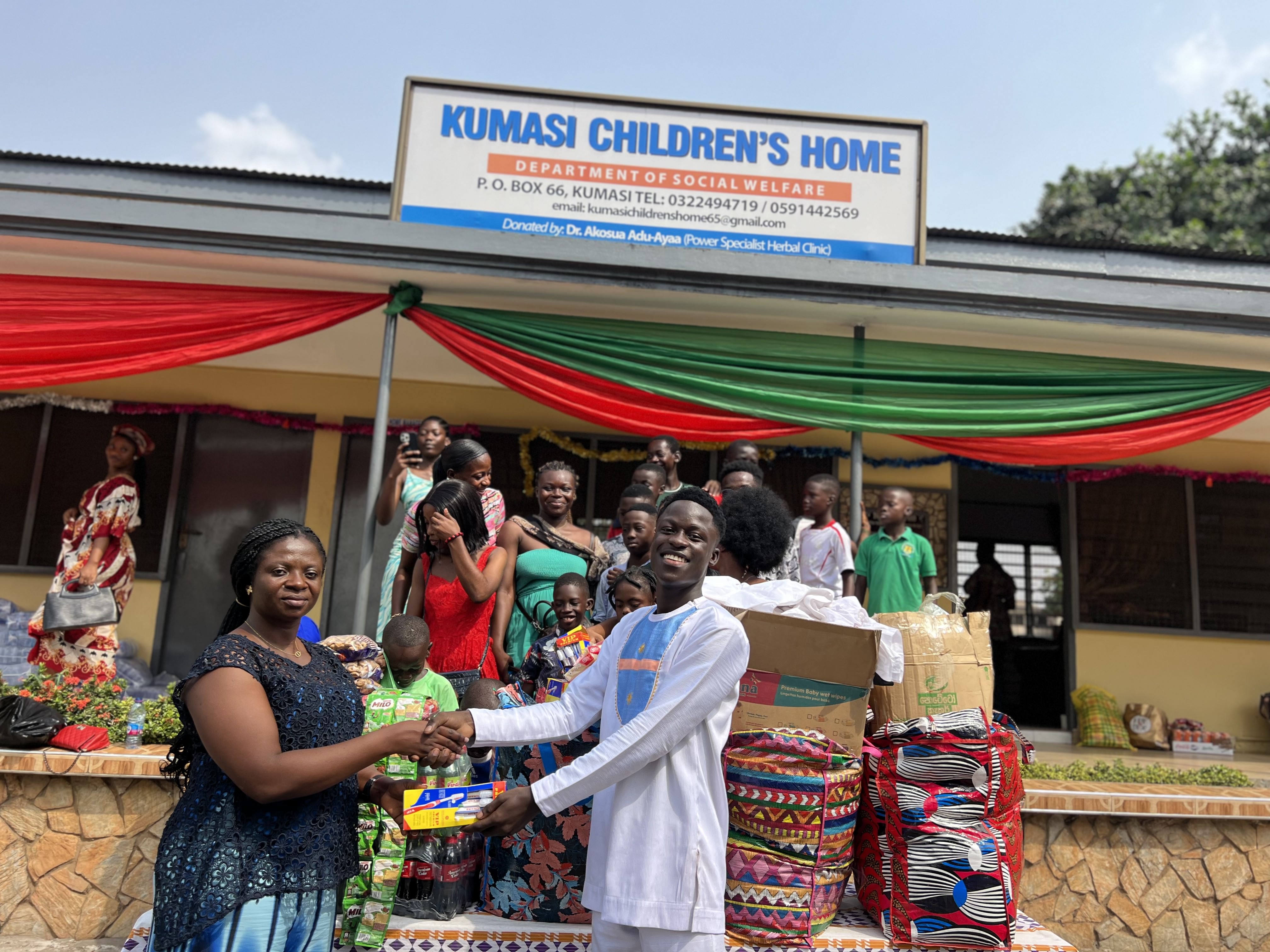 Second Visit to Kumasi Children's Home - GGCF Christmas 2023