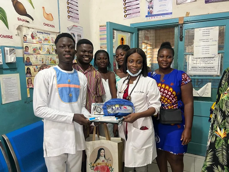 Maternal and Child Health Hospital - GGCF medical donation in Kumasi, Ghana